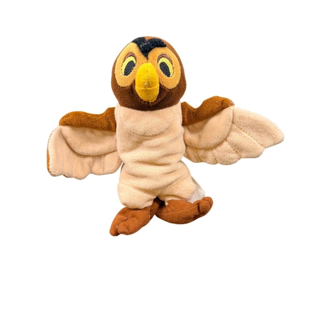 Disney Winnie the Pooh Owl Plush Small Vintage Stuffed Animal Toy